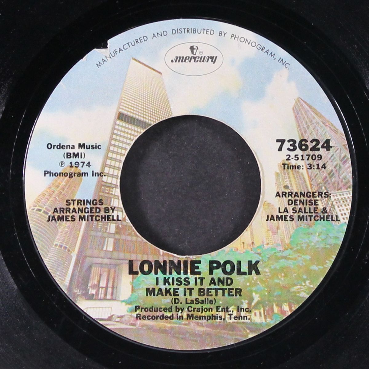 i can make you happy / i kiss it and make it better by LONNIE POLK