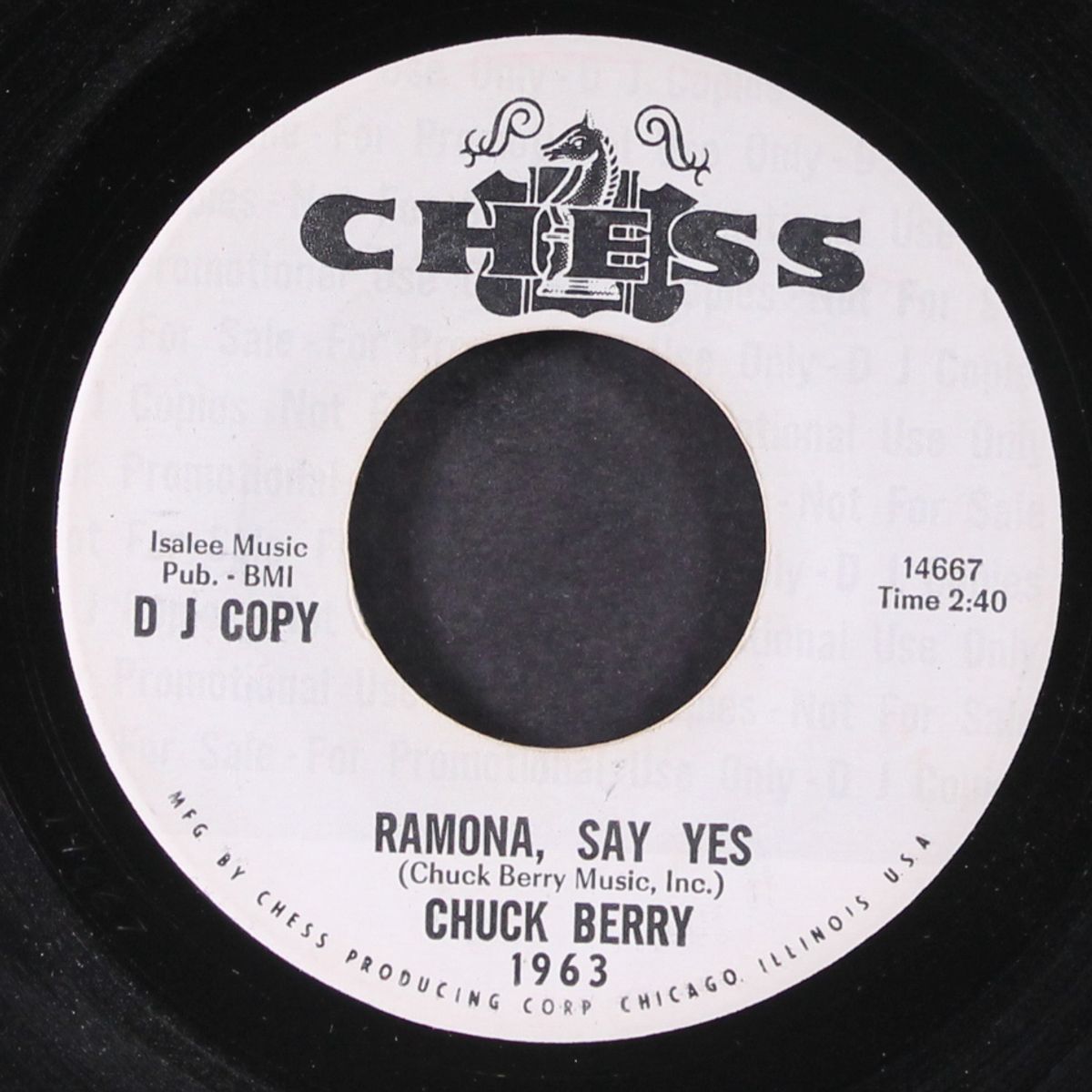 ramona, say yes / lonely school days by CHUCK BERRY
