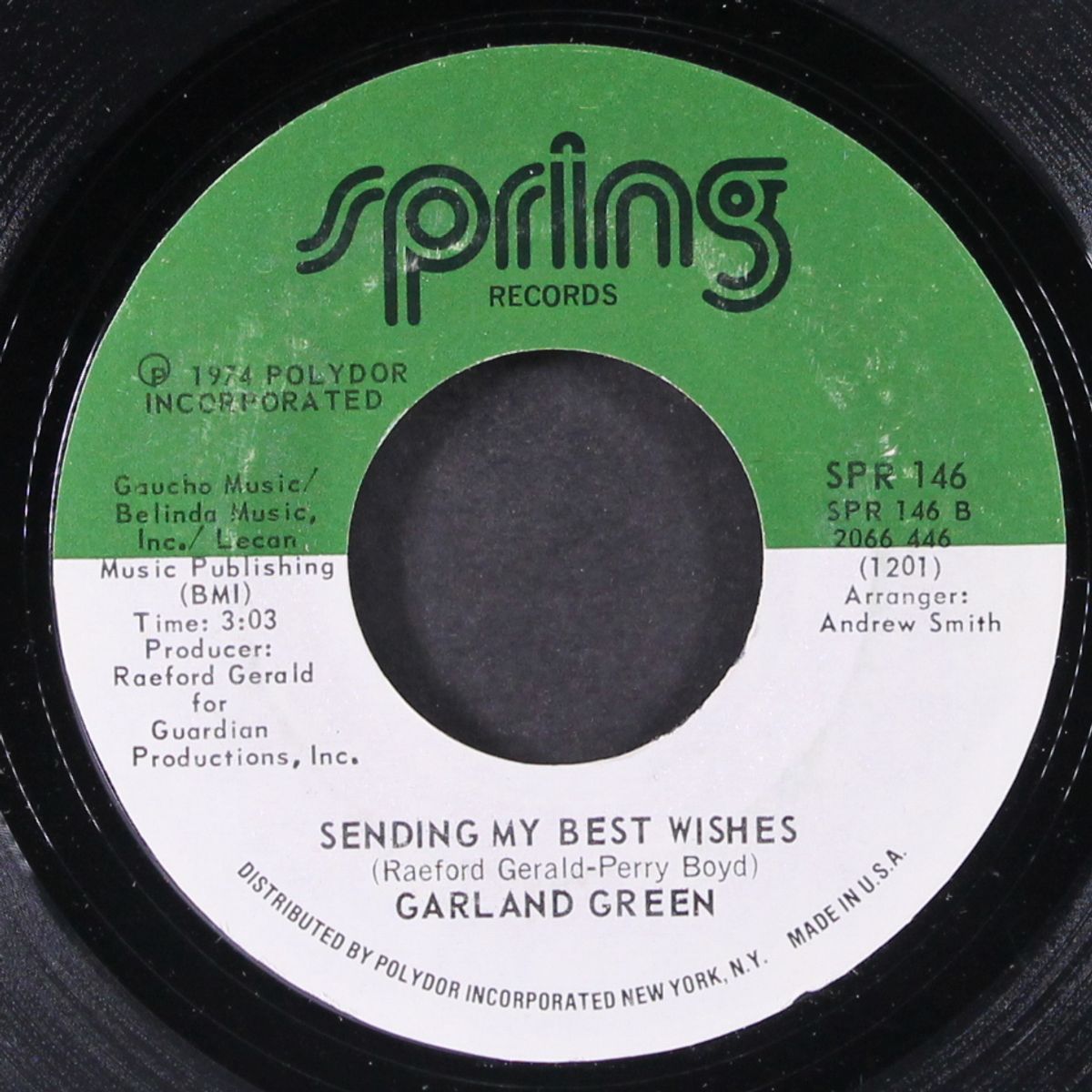 sweet loving woman / sending my best wishes by GARLAND GREEN