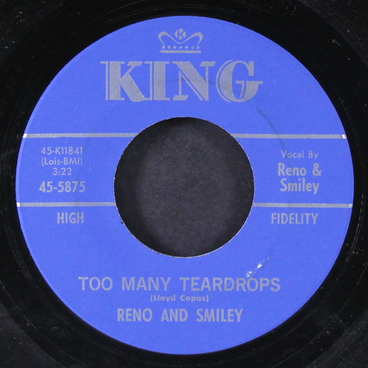 things are gonna be different / too many teardrops by RENO & SMILEY