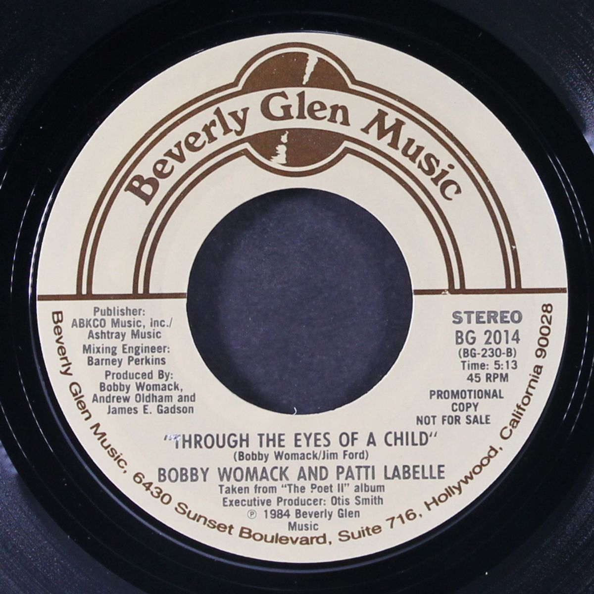 through the eyes of a child / same by BOBBY WOMACK & PATTI LABELLE