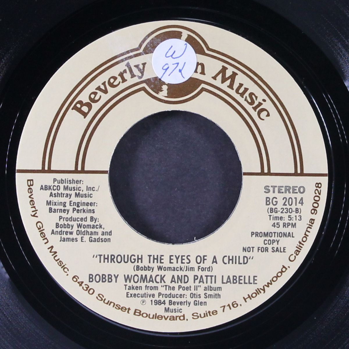 through the eyes of a child / same by BOBBY WOMACK & PATTI LABELLE