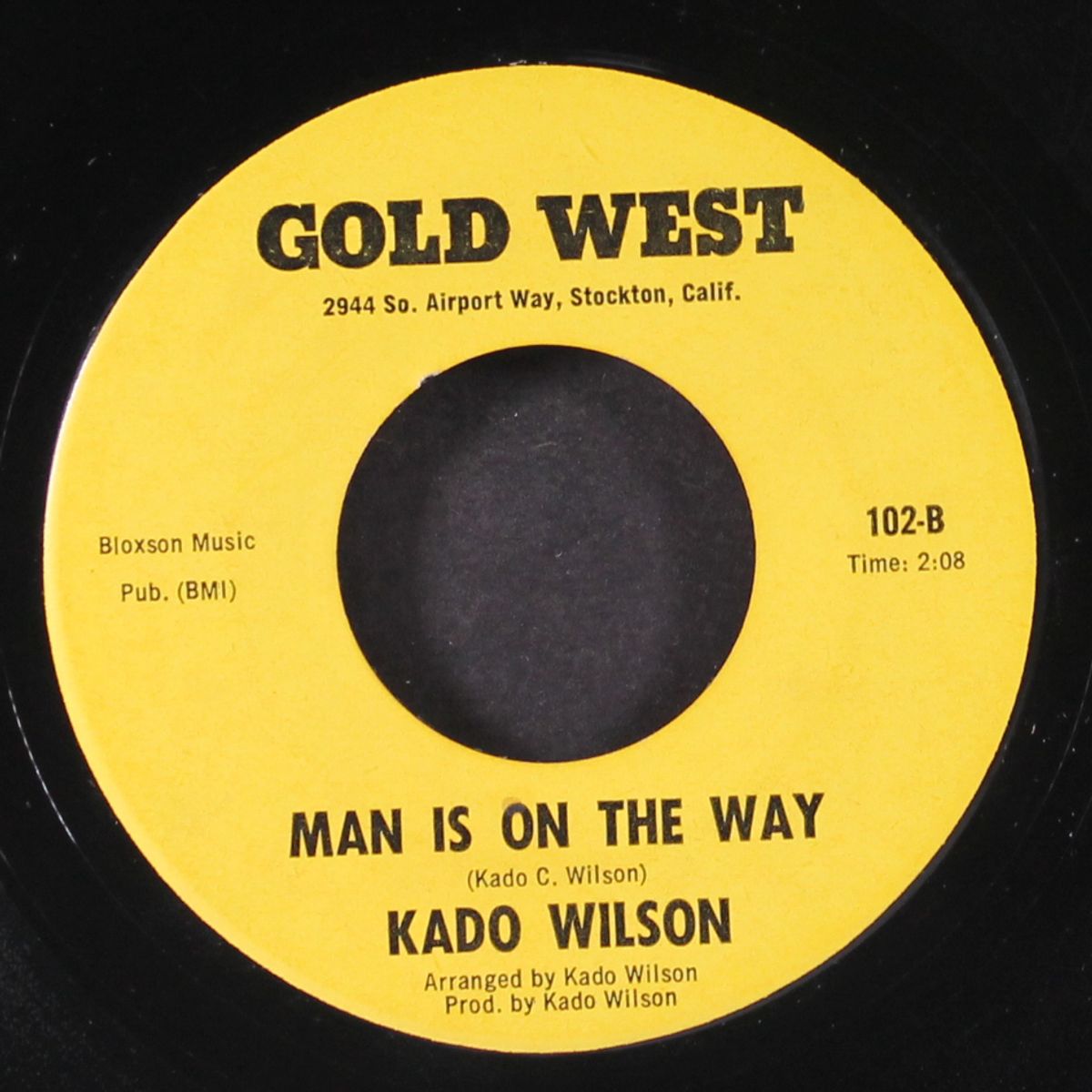home on the moon / man is on the way by KADO WILSON