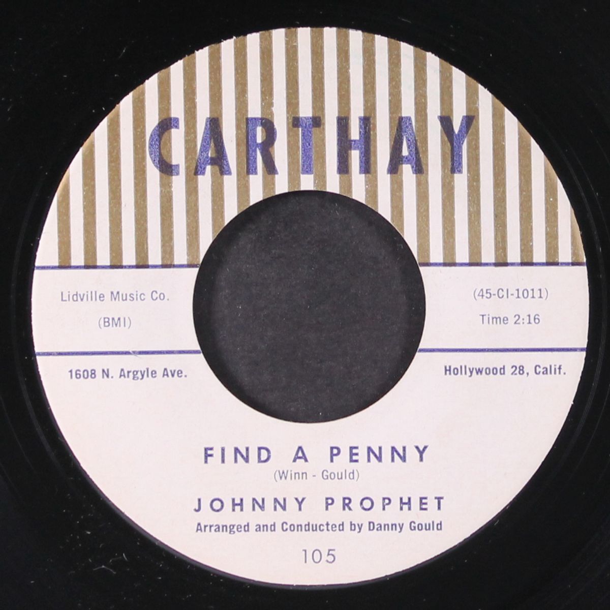 i've got two arms / find a penny by JOHNNY PROPHET