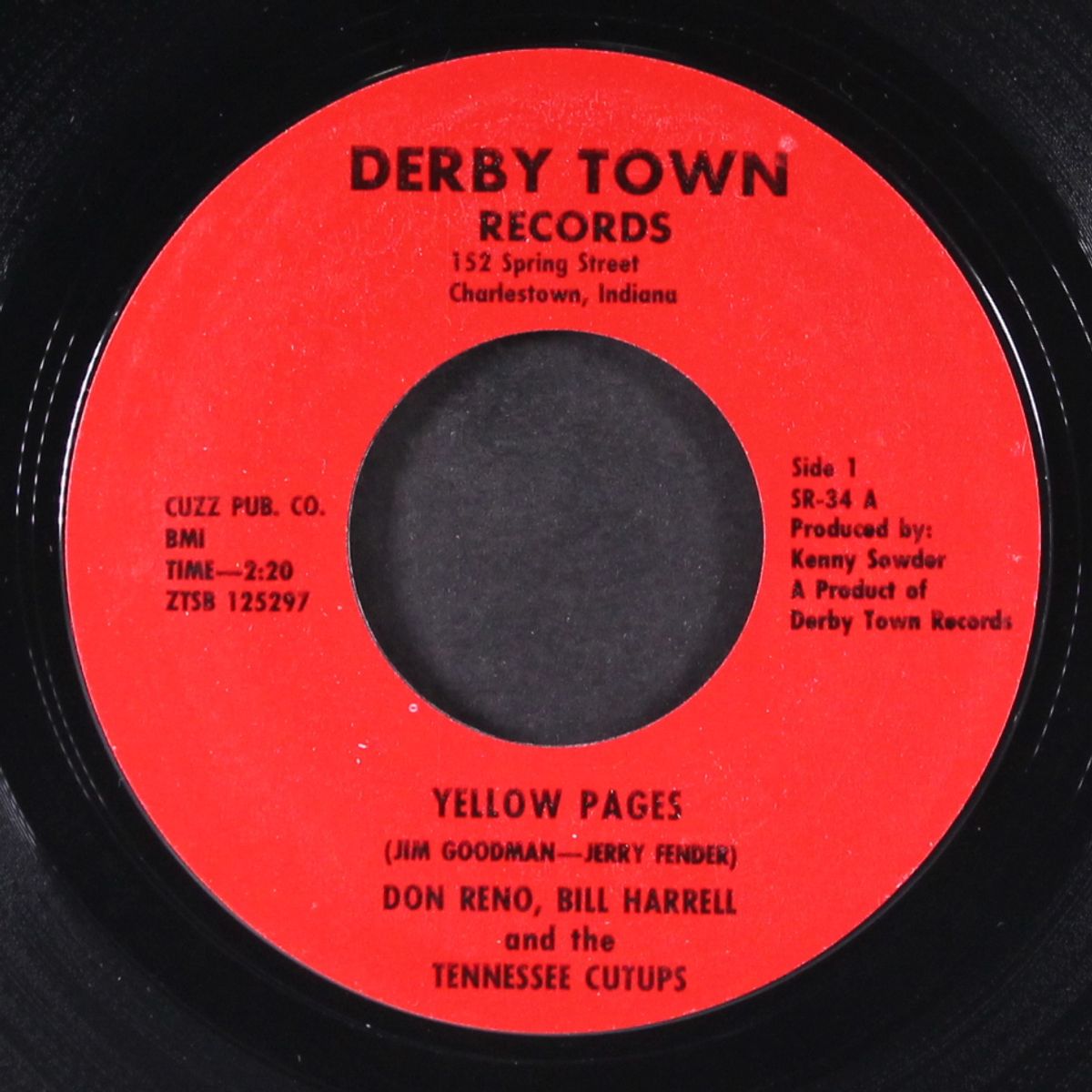 yellow pages / ex missus jones by DON RENO & BILL HARRELL