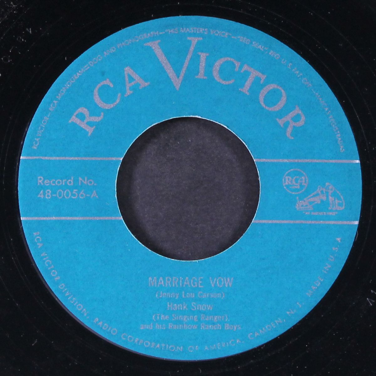 marriage vow / the star spangled waltz by HANK SNOW