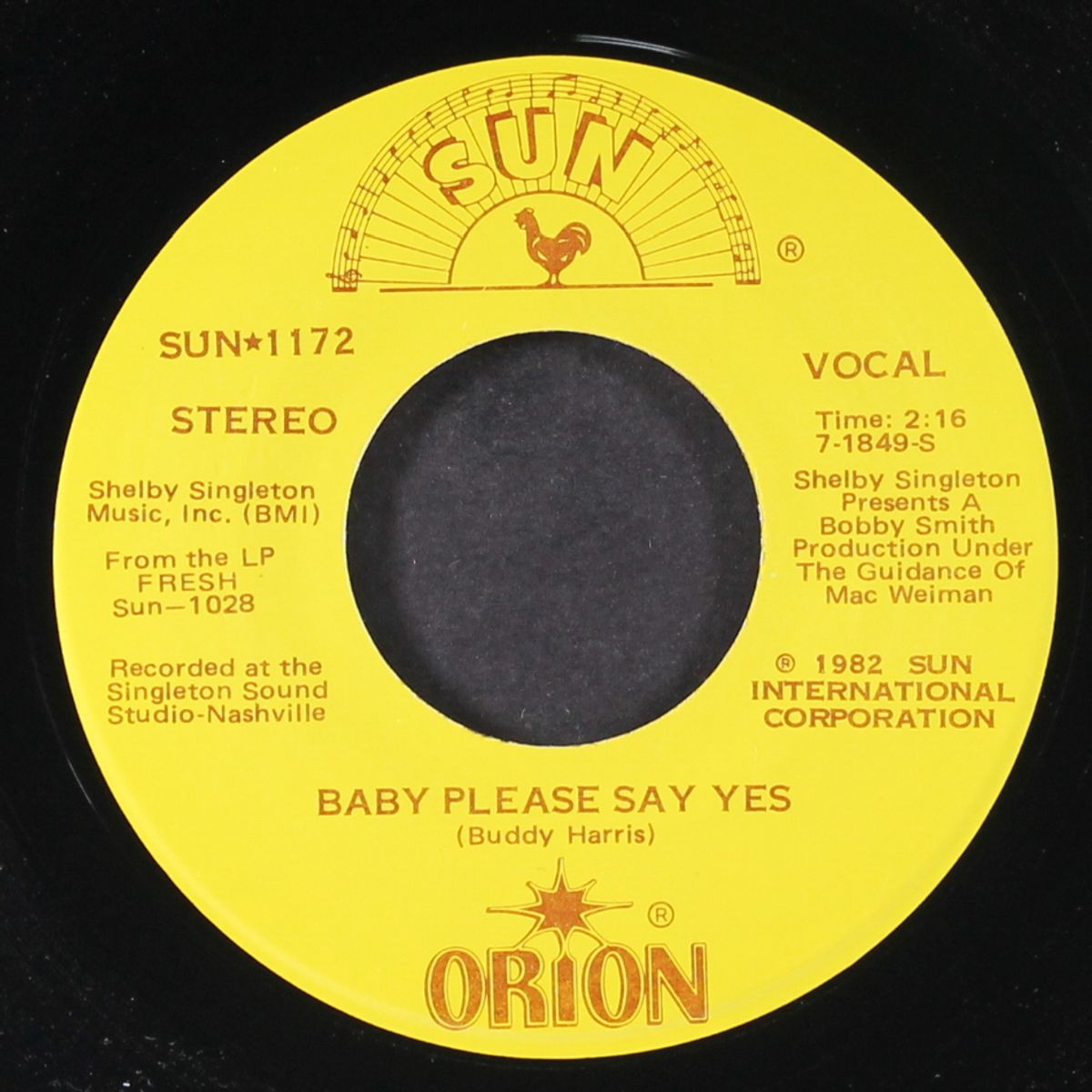 feelings / baby please say yes by ORION