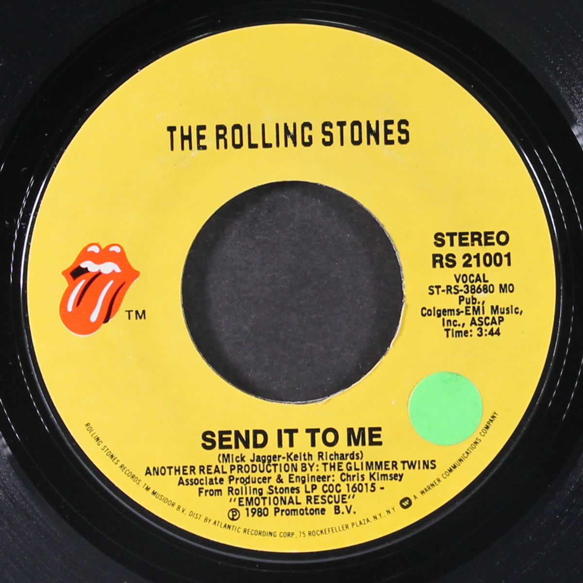 she's so cold / send it to me by ROLLING STONES