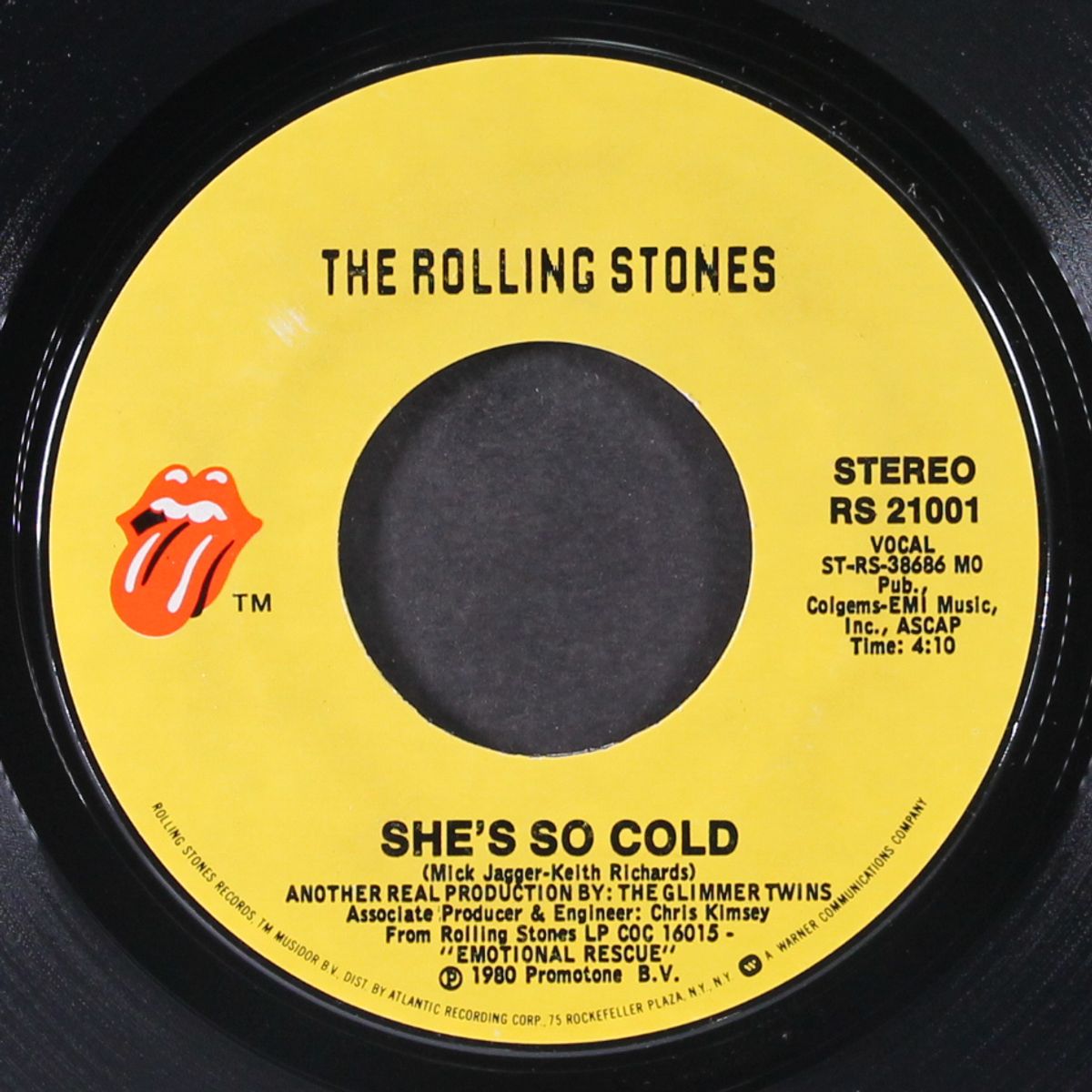 she's so cold / send it to me by ROLLING STONES