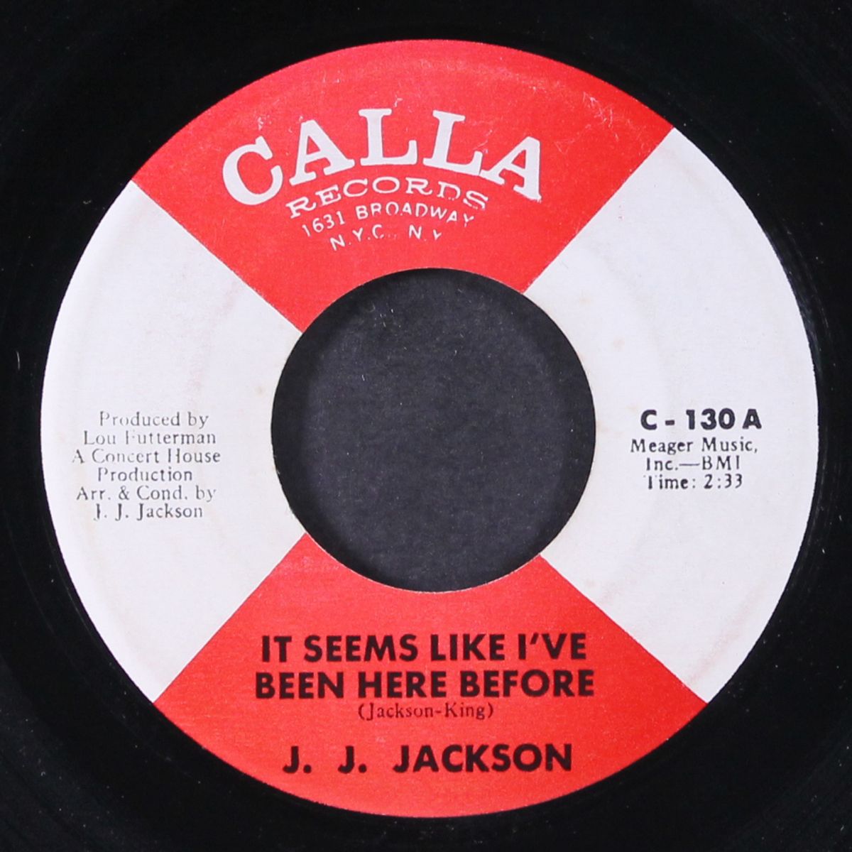 it seems like i've been here before by J.J. JACKSON