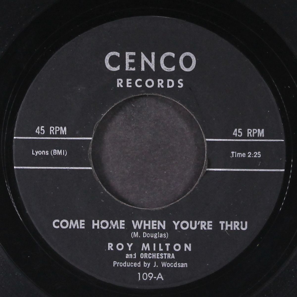baby you don't know / come home when you're through by ROY MILTON