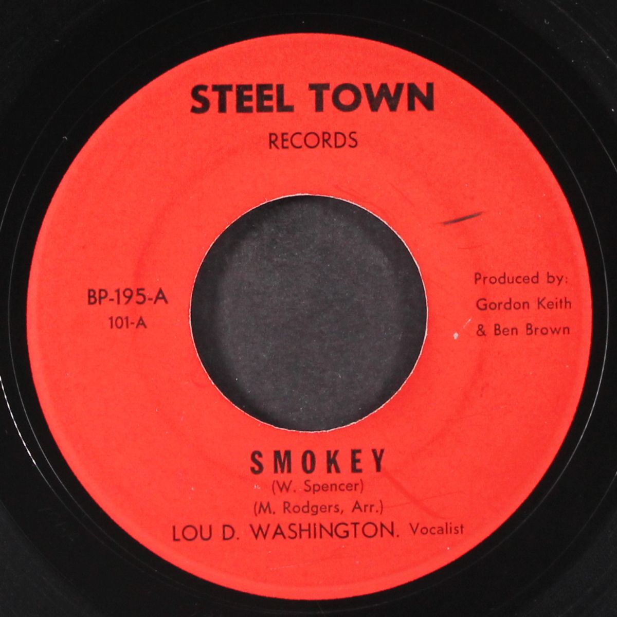 smokey / the way a romance should be by LOU D. WASHINGTON