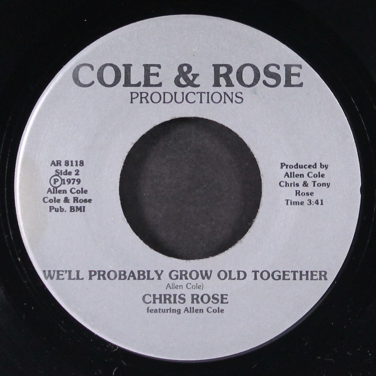 now that i found you / we'll probably grow old together by CHRIS ROSE