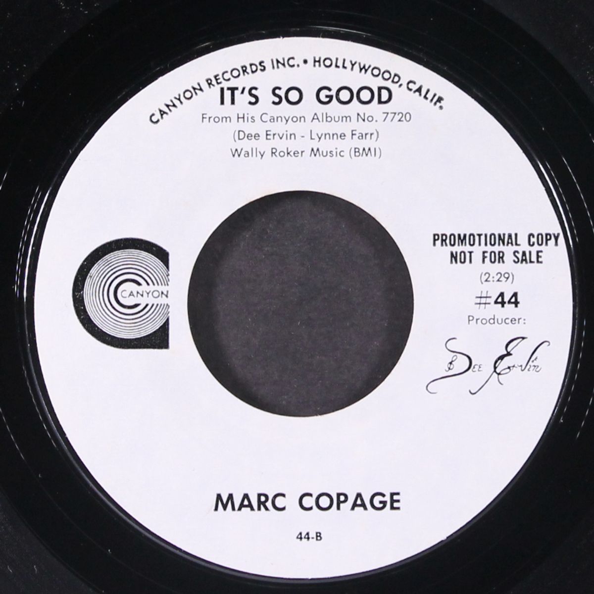 riding high / it's so good by MARC COPAGE