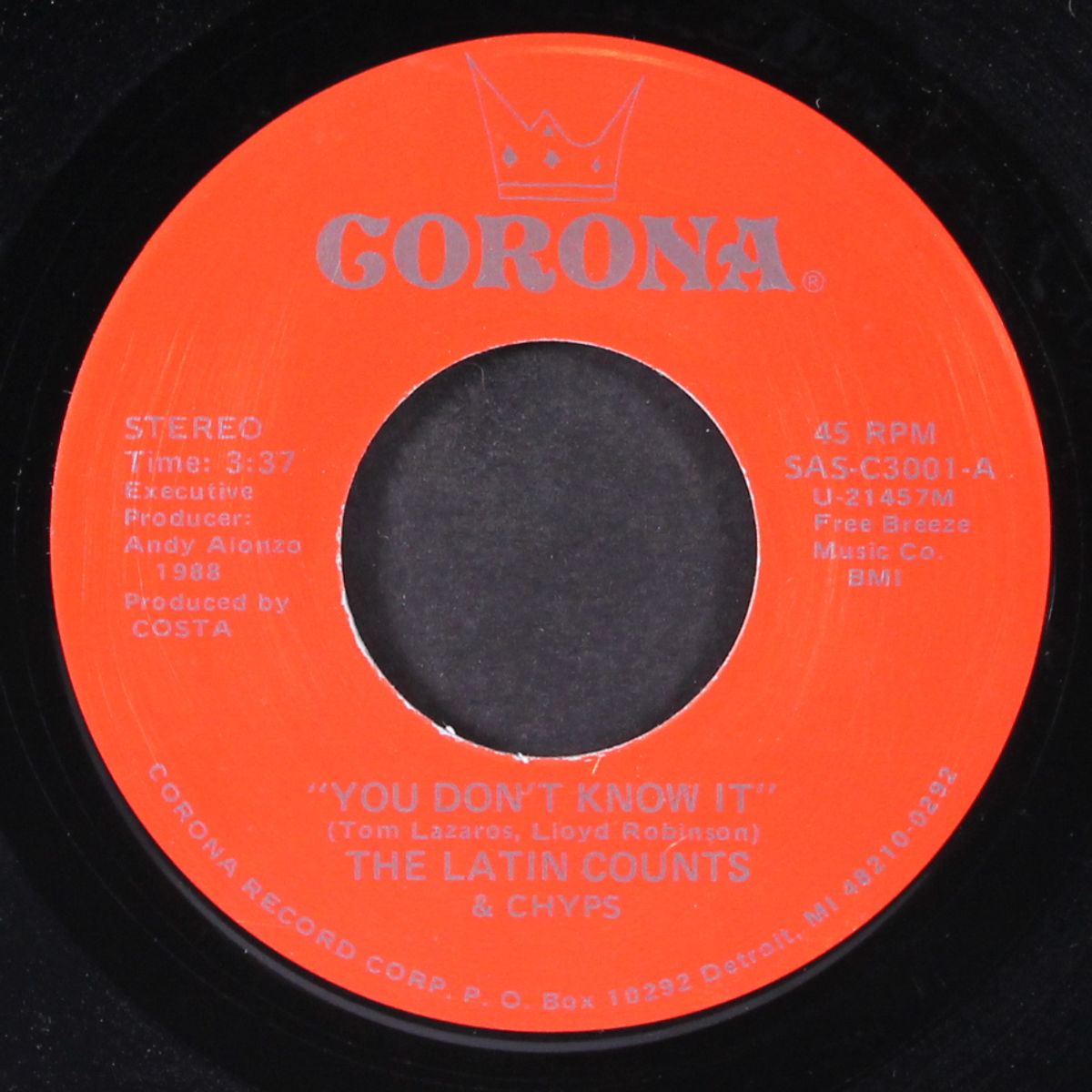 you don't know it / night cheater by LATIN COUNTS & CHYPS