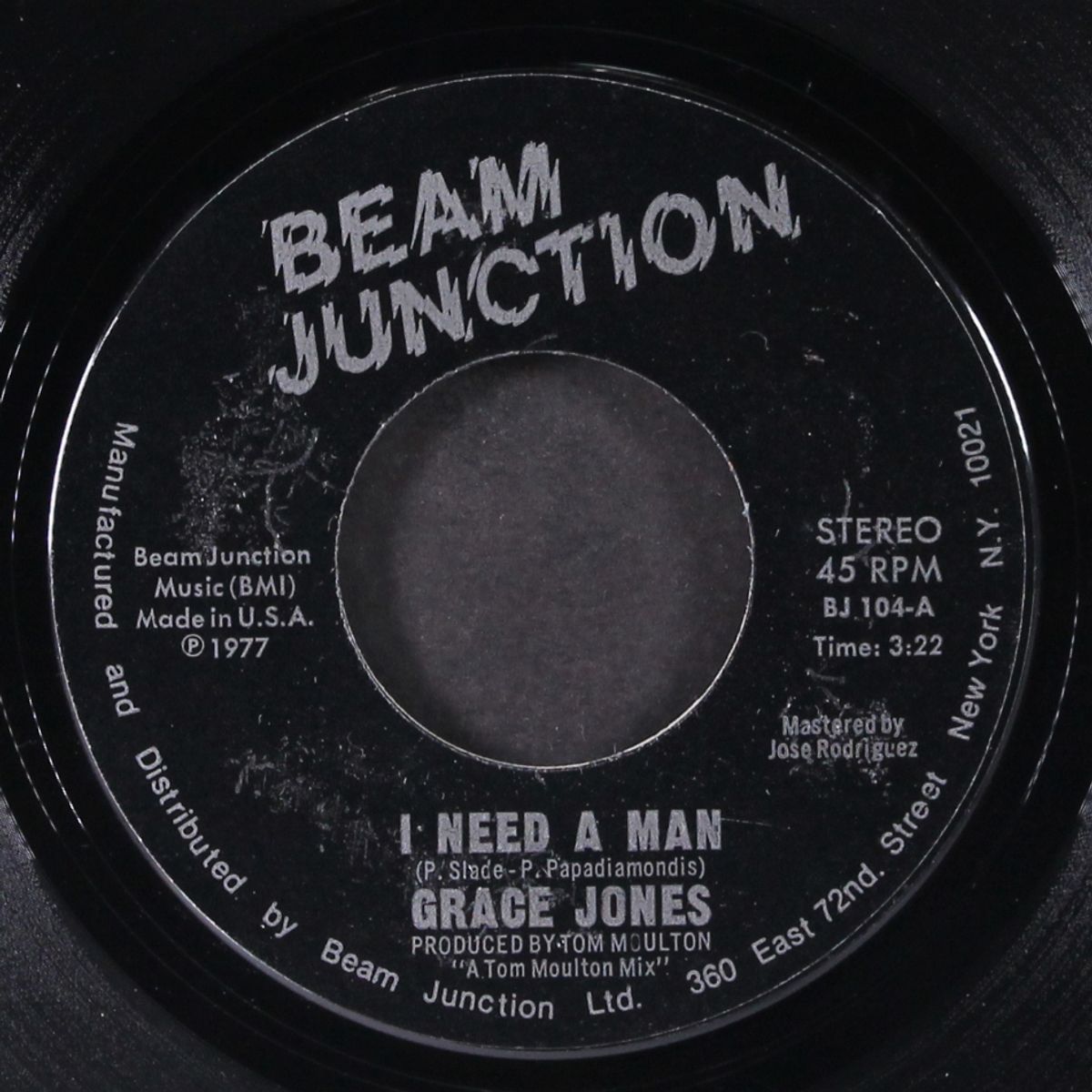 i need a man / instro by GRACE JONES
