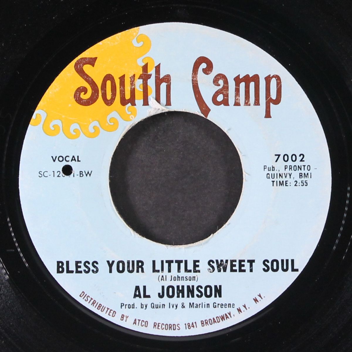 love waits for no man / bless your sweet little soul by AL JOHNSON