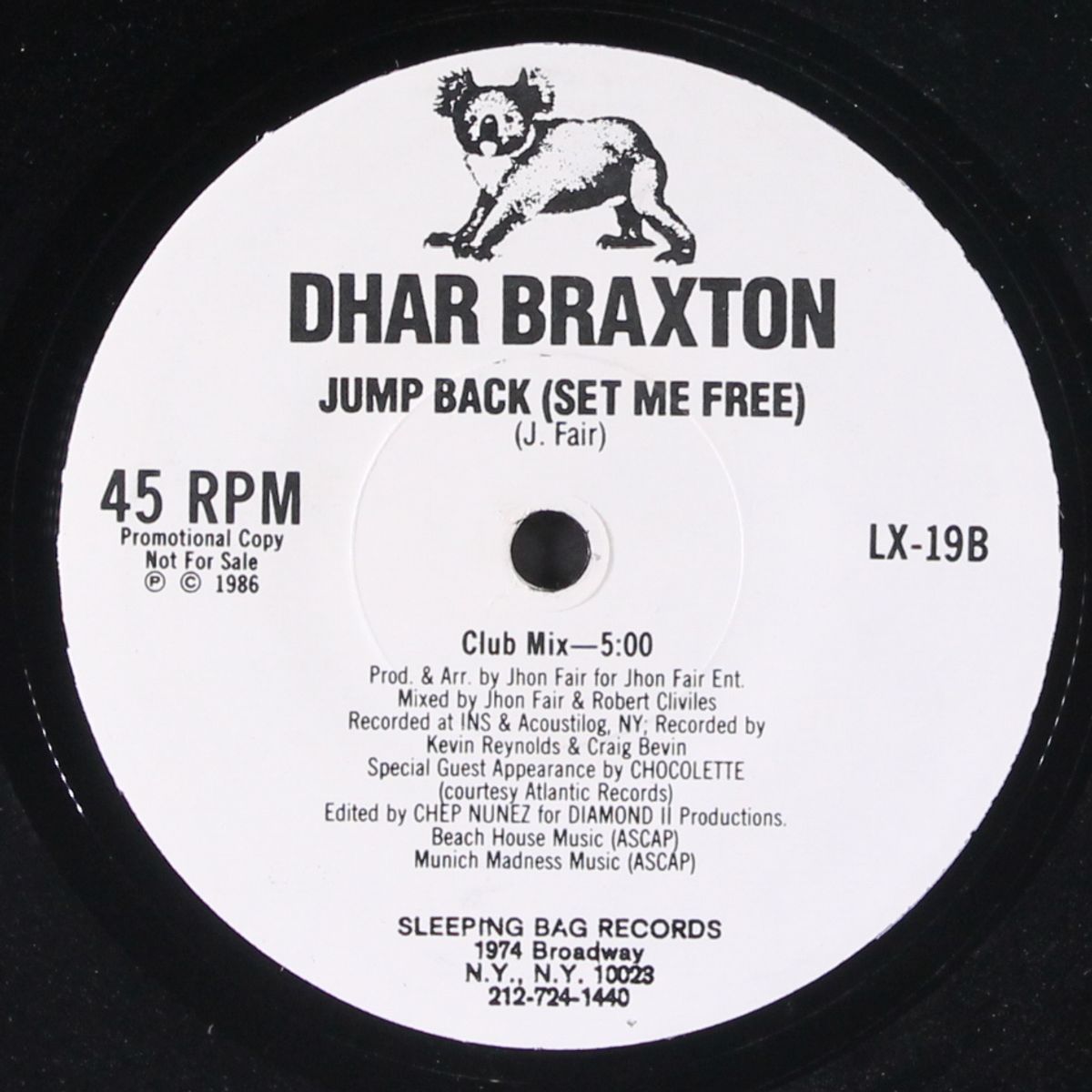 jump back (set me free) by DHAR BRAXTON