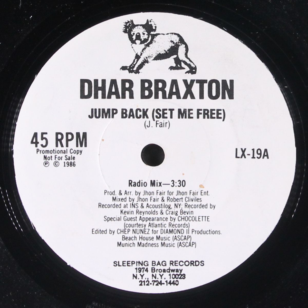jump back (set me free) by DHAR BRAXTON