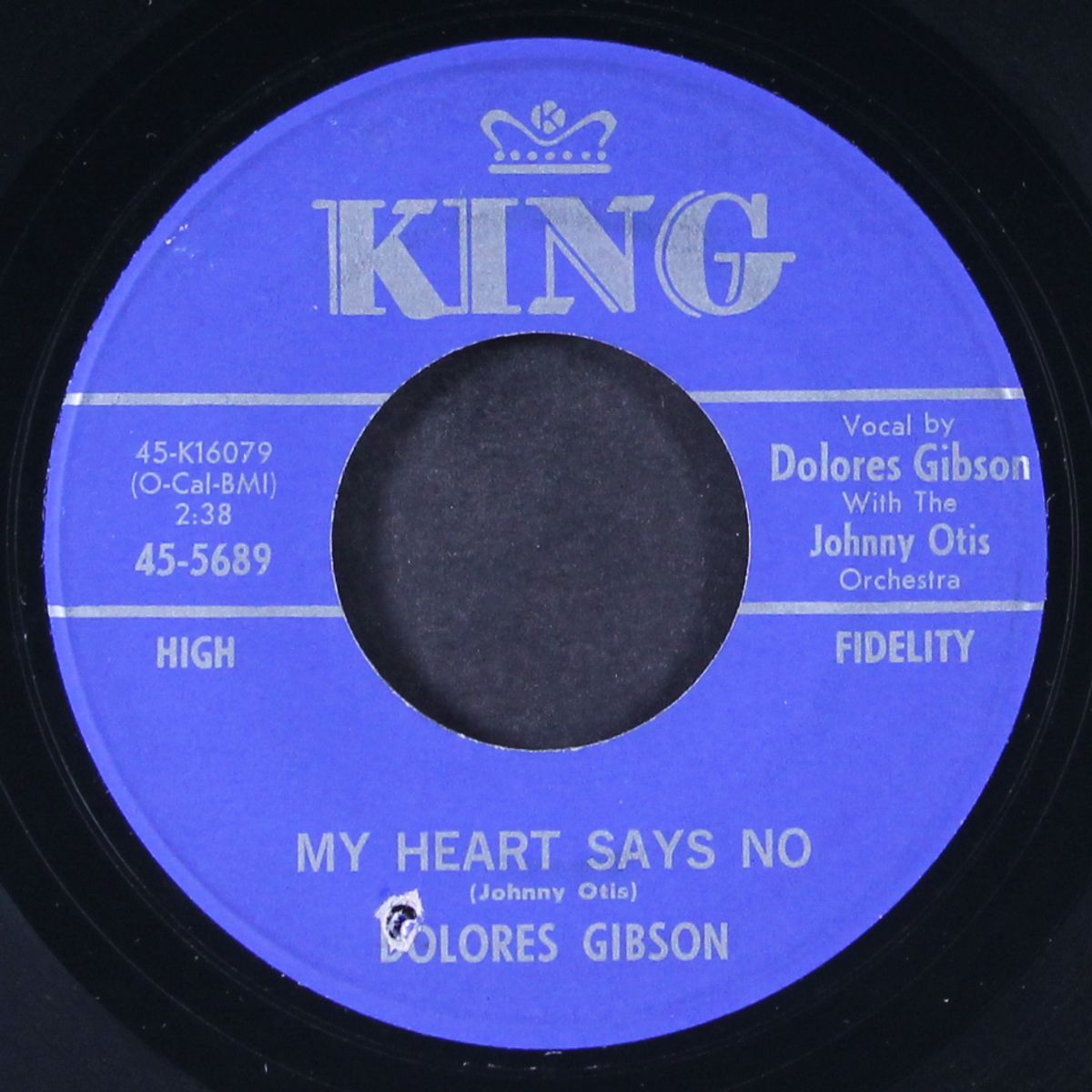 true love / my heart says no by DOLORES GIBSON