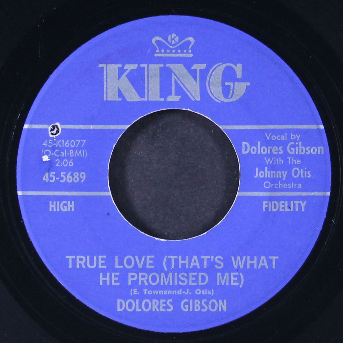 true love / my heart says no by DOLORES GIBSON