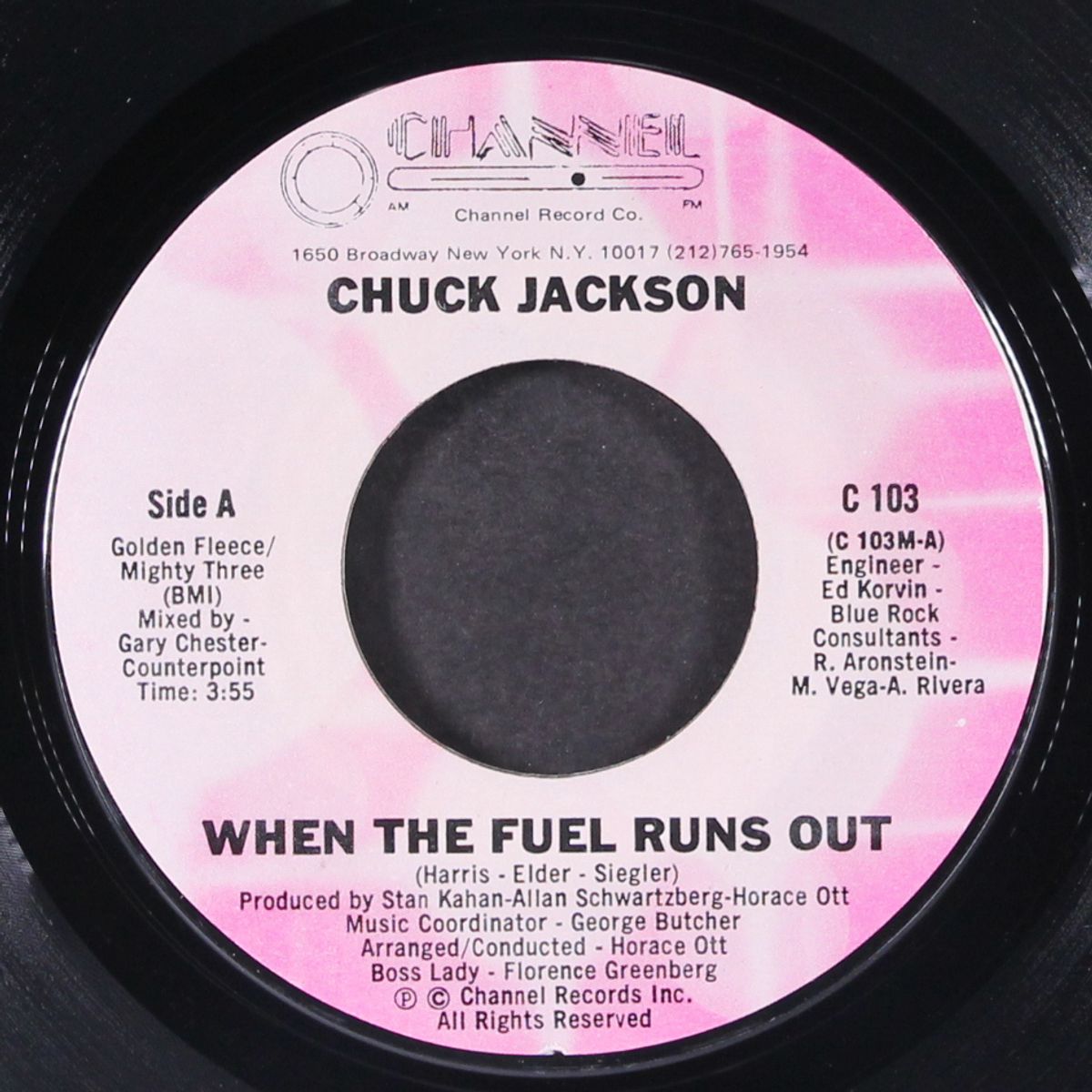 when the fuel runs out by CHUCK JACKSON