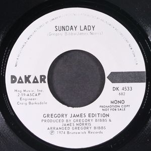 GREGORY JAMES EDITION