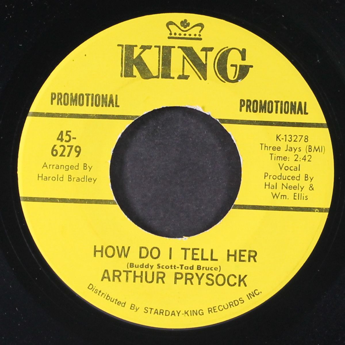 go ahead and fly / how do i tell her by ARTHUR PRYSOCK