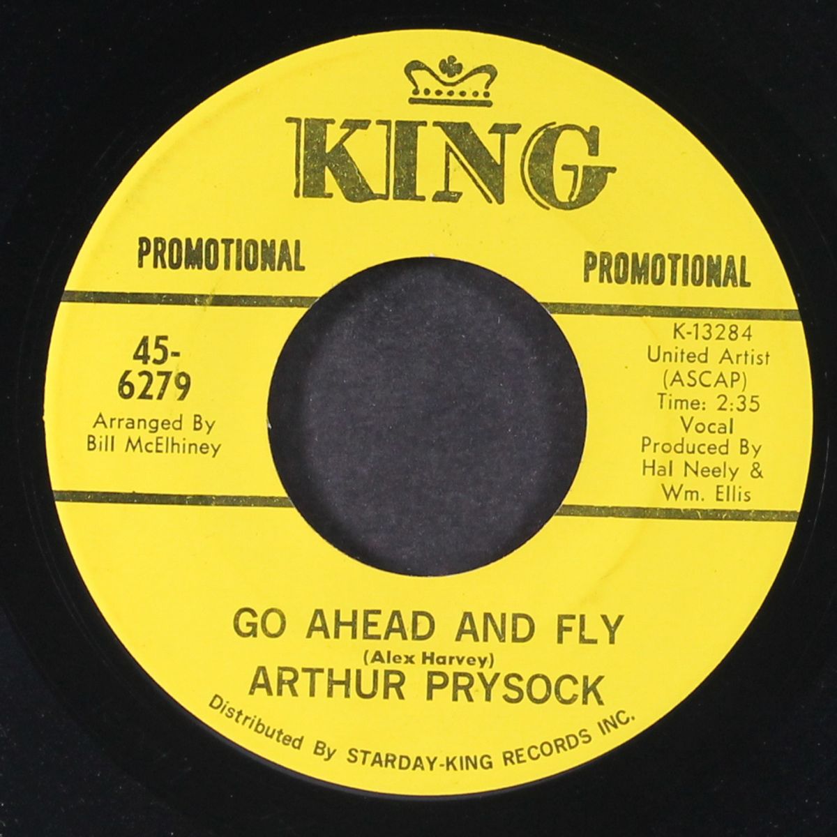 go ahead and fly / how do i tell her by ARTHUR PRYSOCK