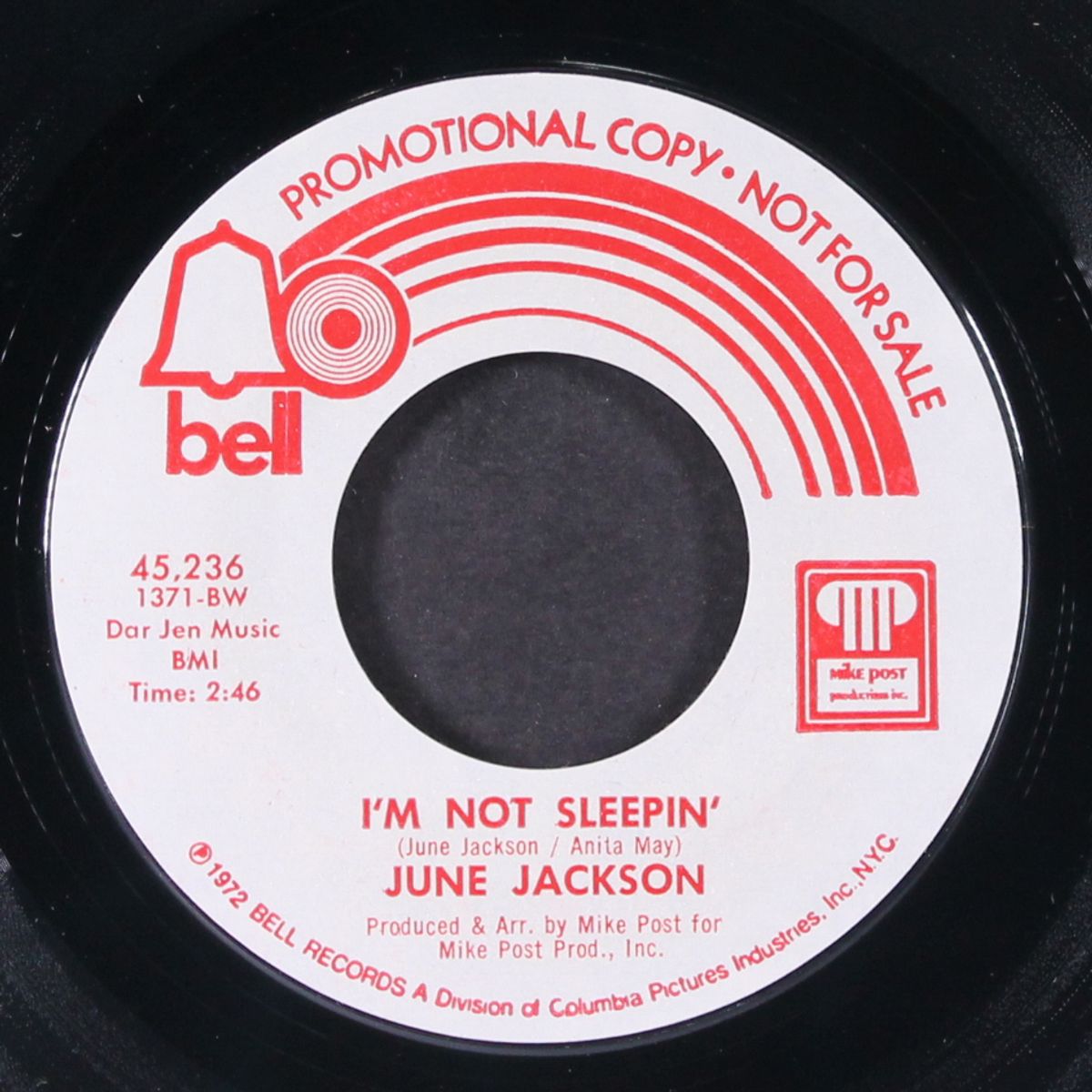 let's try dancin' / i'm not sleepin' by JUNE JACKSON