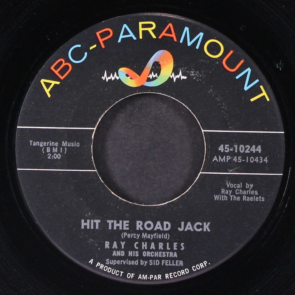 hit the road jack / the danger zone by RAY CHARLES