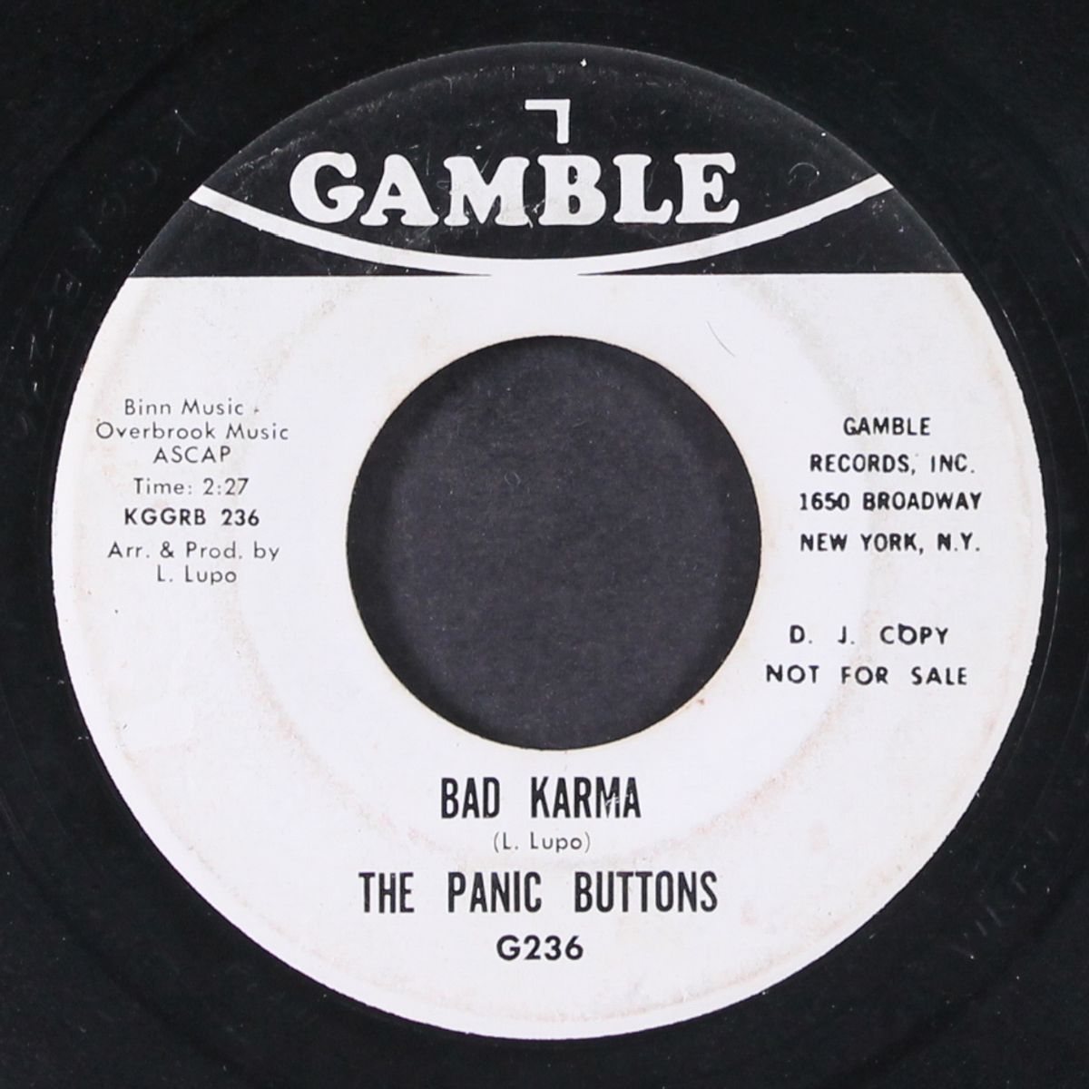 come out smokin' / bad karma by PANIC BUTTONS