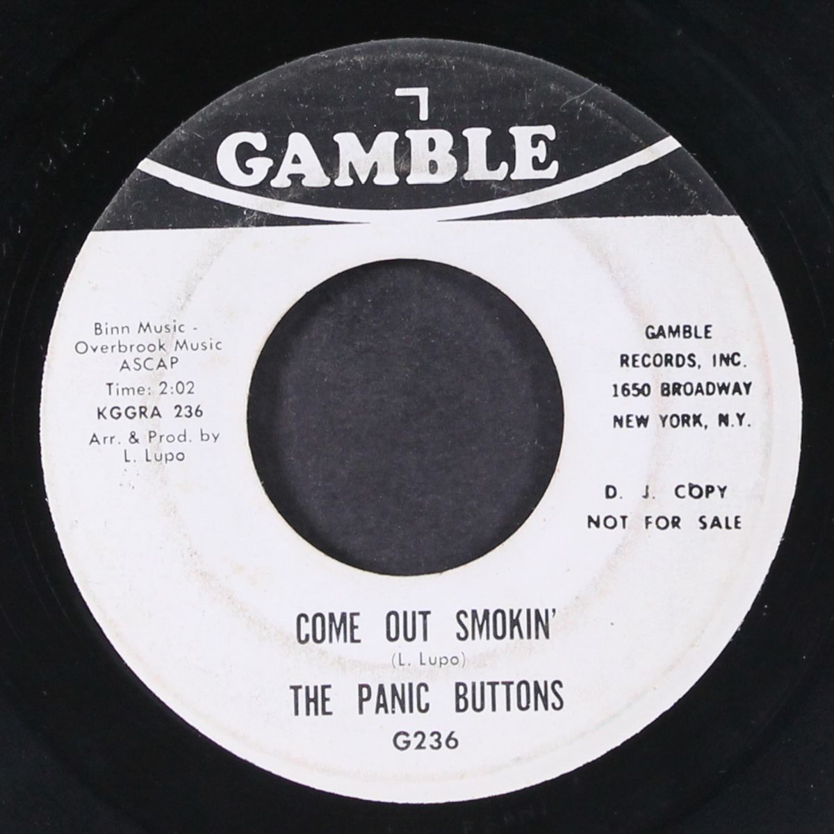 come out smokin' / bad karma by PANIC BUTTONS