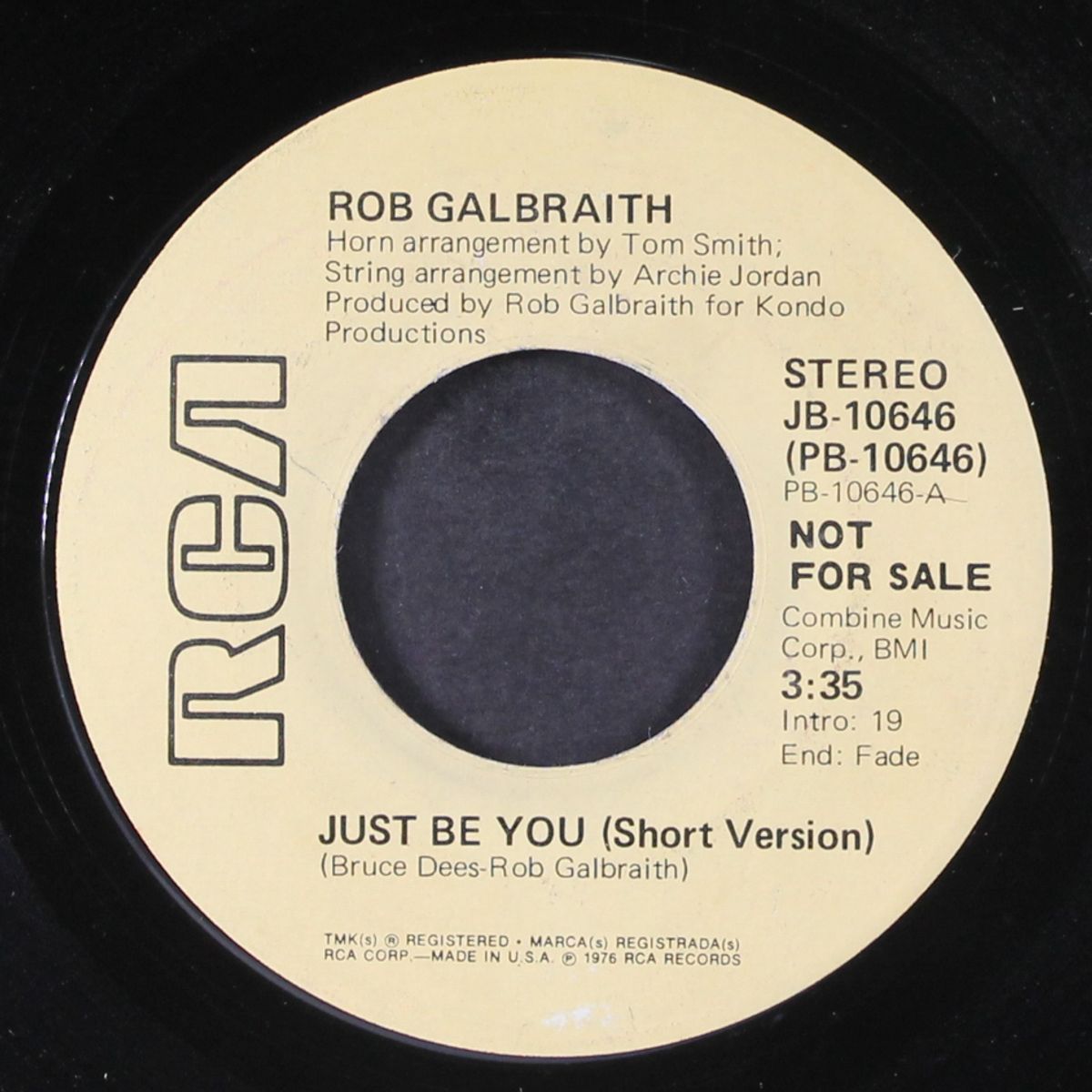 just be you / short by ROB GALBRAITH
