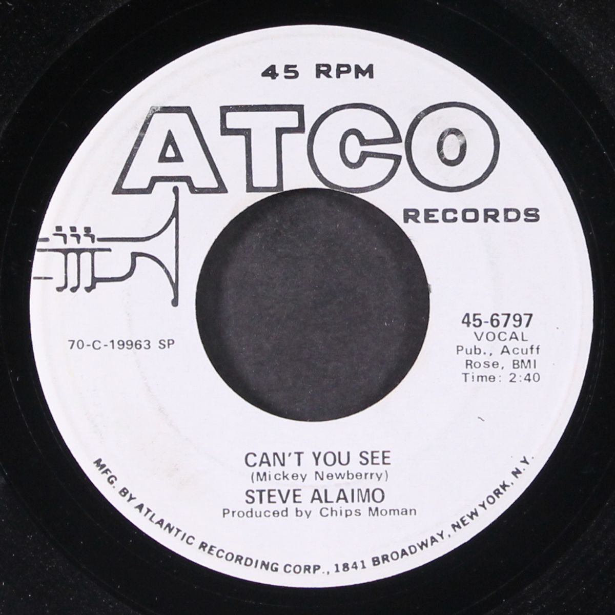 wild side of life / can't you see by STEVE ALAIMO