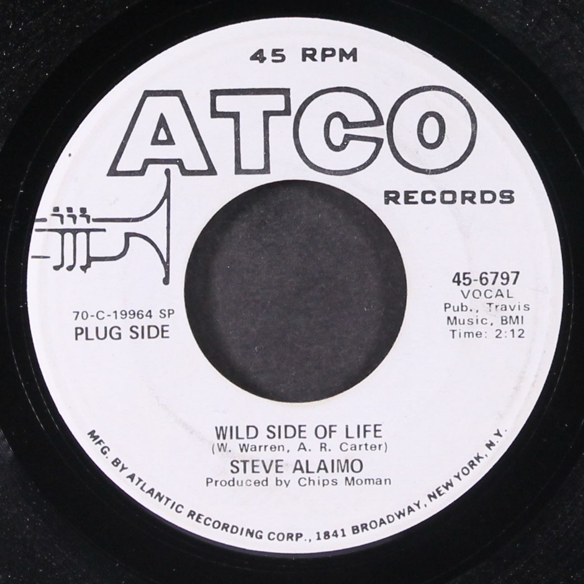 wild side of life / can't you see by STEVE ALAIMO