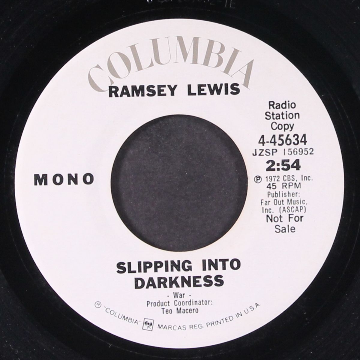 slipping into darkness / mono by RAMSEY LEWIS