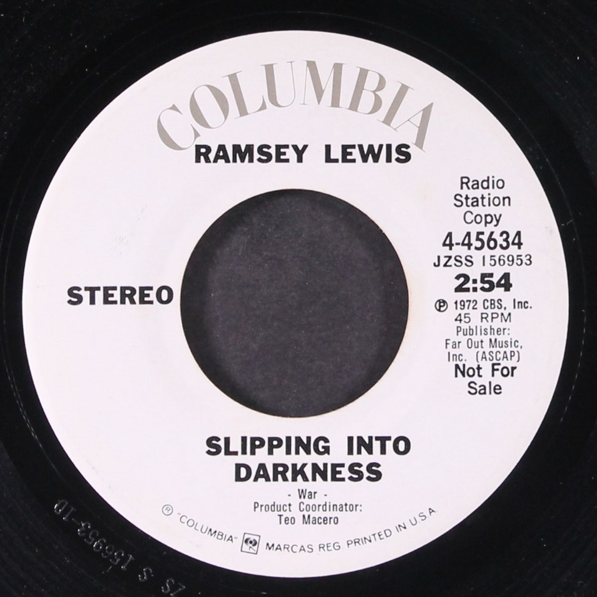 slipping into darkness / mono by RAMSEY LEWIS