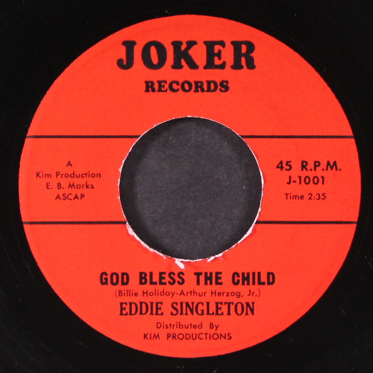 it's not my fault / god bless the child by EDDIE SINGLETON