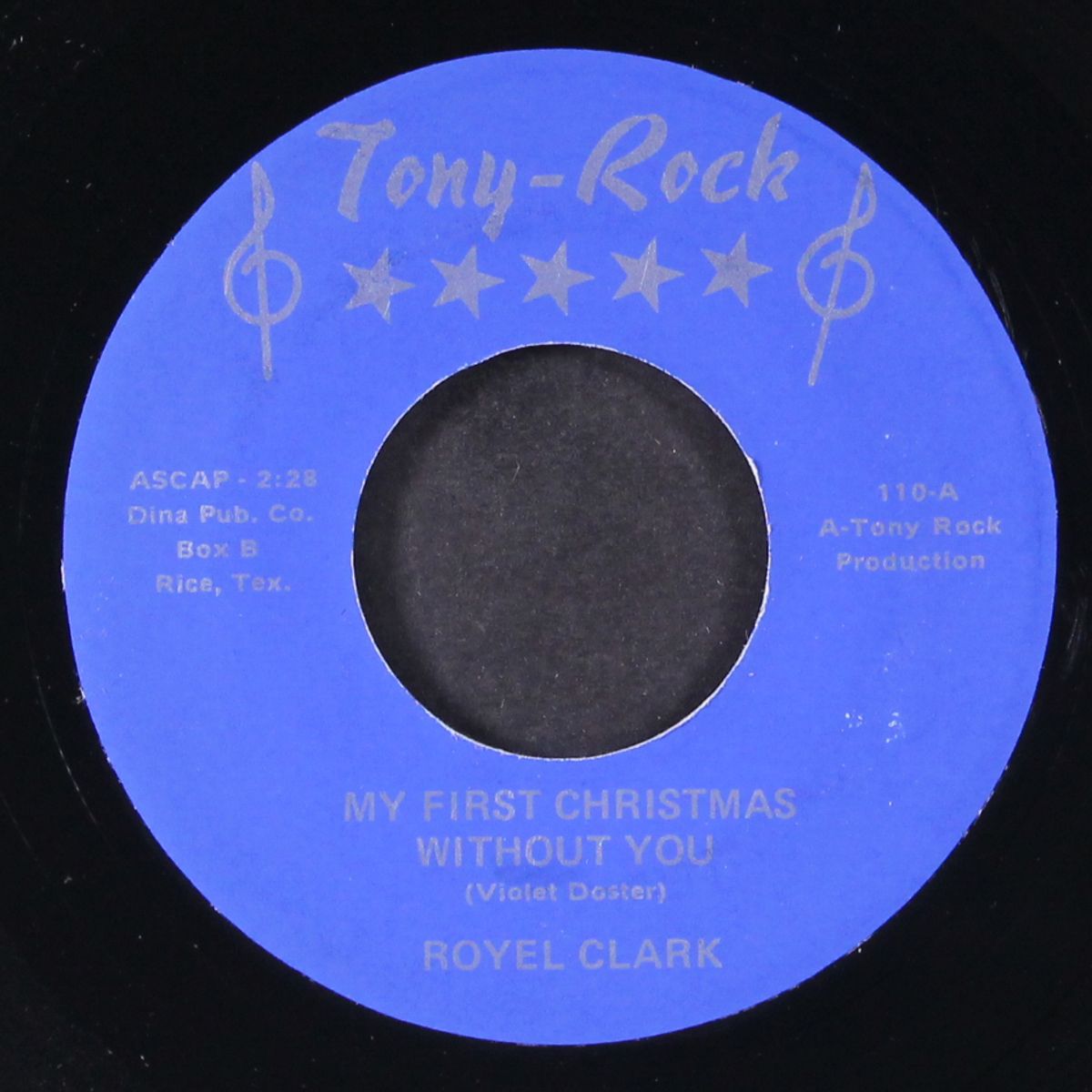my first christmas without you / christmas time draws near by ROYEL CLARK