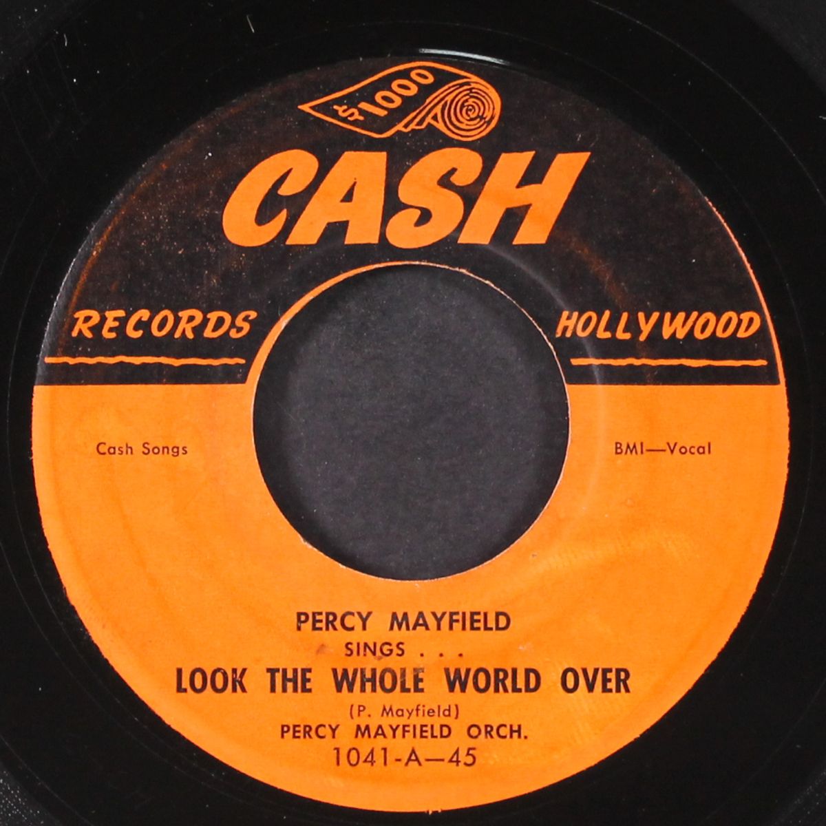 look the whole world over / the bluest blues by PERCY MAYFIELD