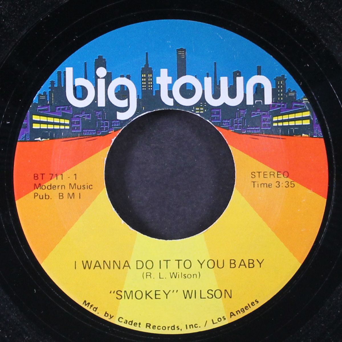 go go train / i wanna do it to you baby by SMOKEY WILSON