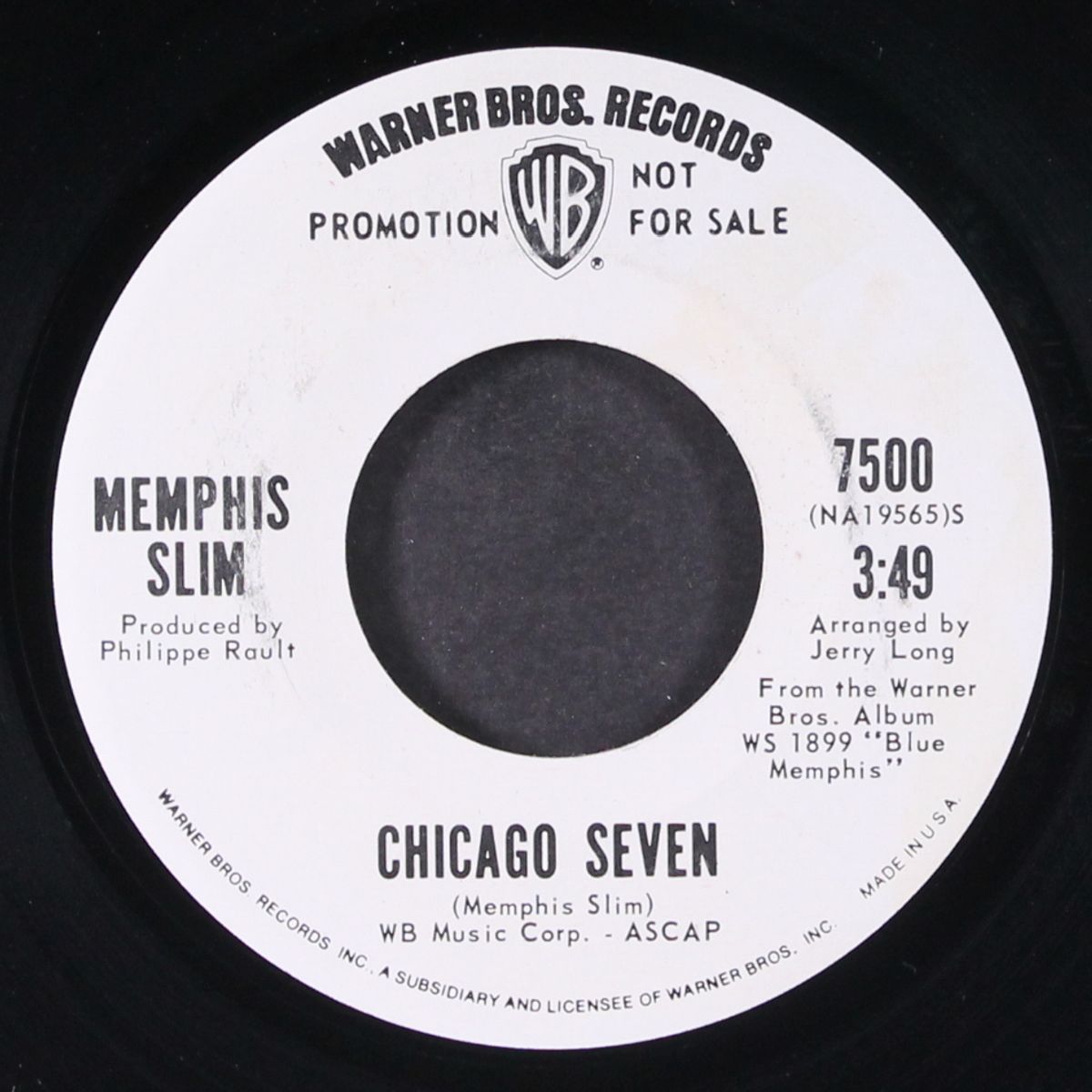 boogie woogie 1-9-7-0 / chicago seven by MEMPHIS SLIM