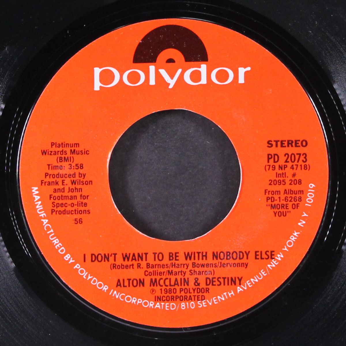 i don't want to be with nobody else / thank heaven for you by ALTON MCCLAIN & DESTINY