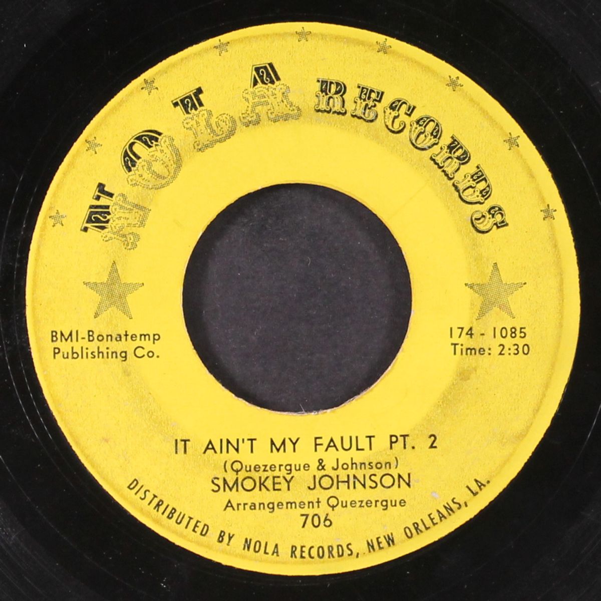 it ain't my fault by SMOKEY JOHNSON