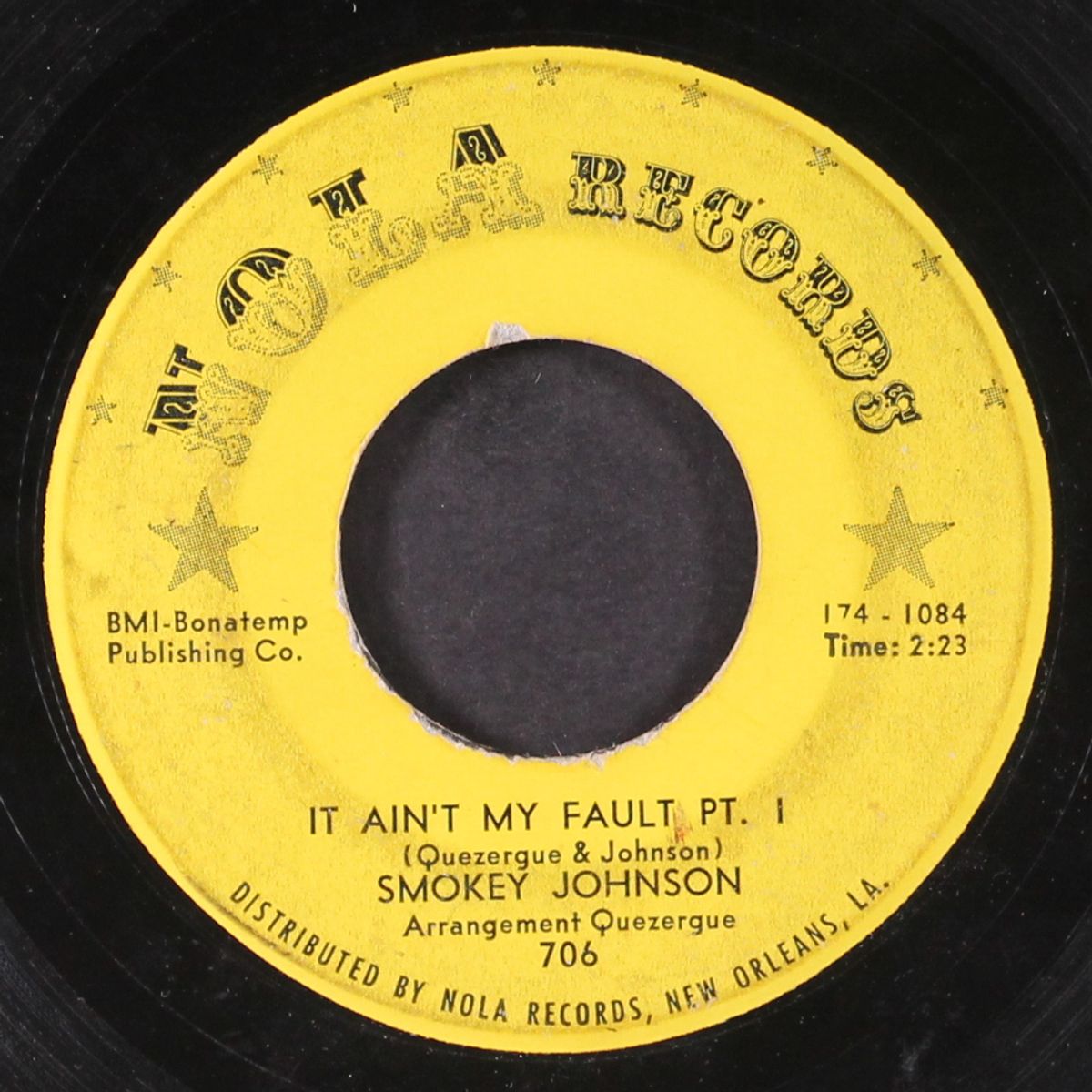 it ain't my fault by SMOKEY JOHNSON