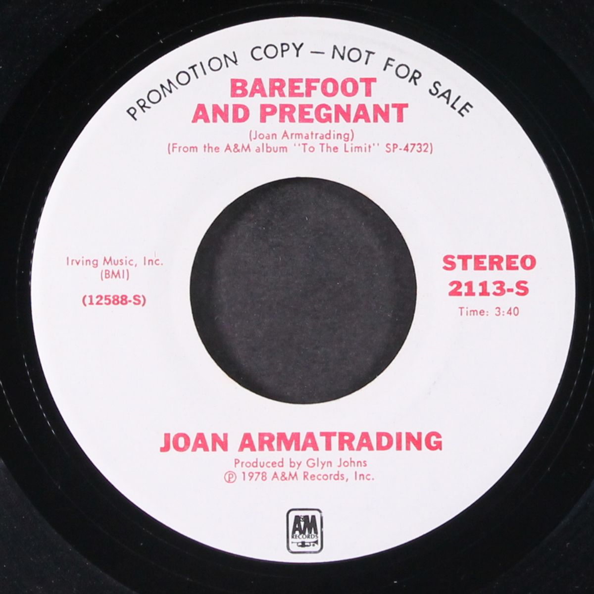 barefoot & pregnant / mono by JOAN ARMATRADING