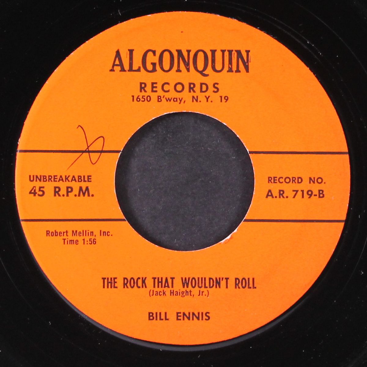 i'm hypnotized / the rock that wouldn't roll by BILL ENNIS