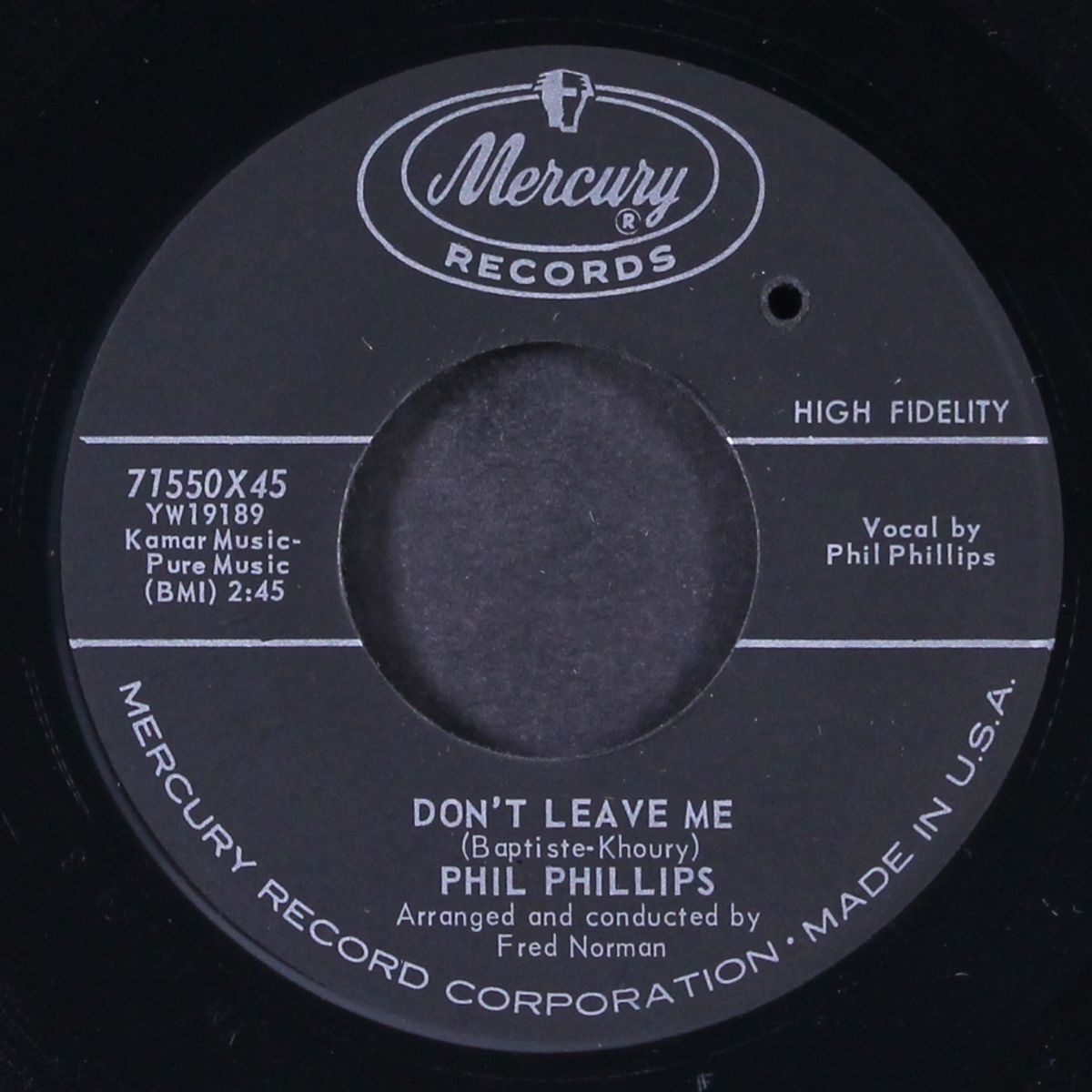 providing / don't leave me by PHIL PHILLIPS