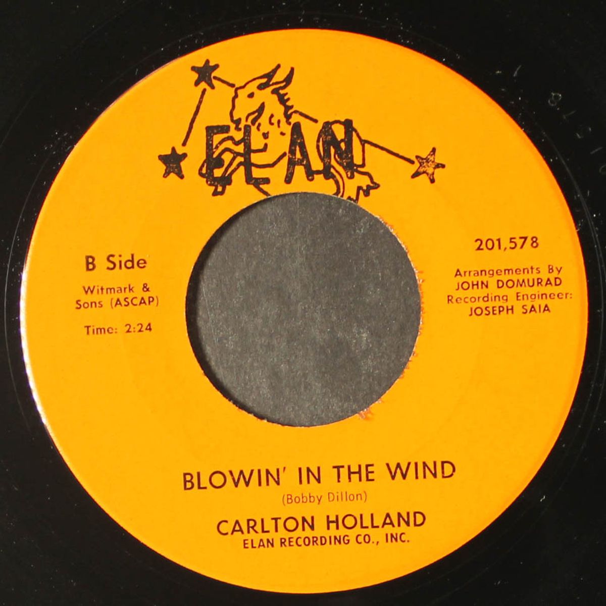 let it be me / blowin' in the wind by CARLTON HOLLAND